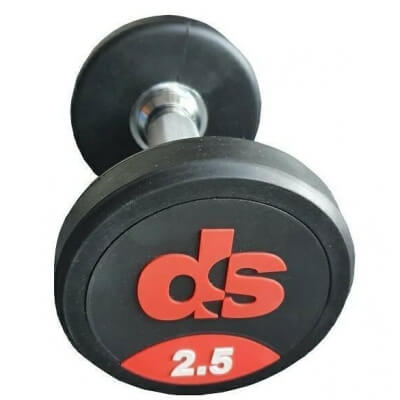 Zestaw hantli ogumowanych 2,5-25kg (275kg) DS